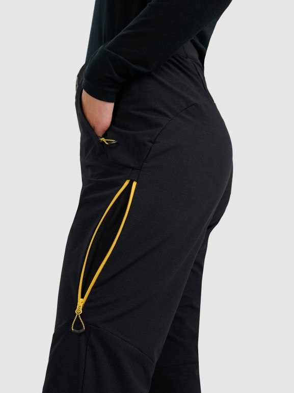 Damskie spodnie trekkingowe 4F 4FRAW25TFTRF1234 - czarne