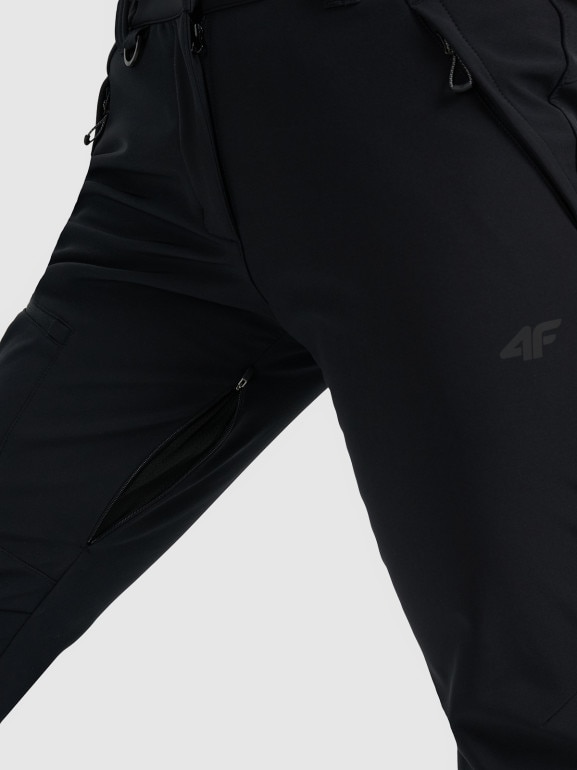 Damskie spodnie trekkingowe 4F 4FRAW25TFTRF1235 - czarne