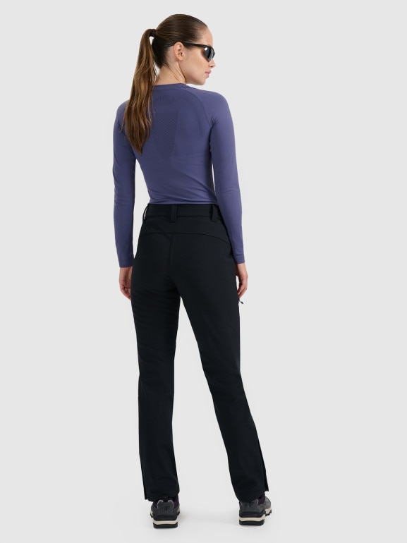 Damskie spodnie trekkingowe 4F 4FRAW25TFTRF1235 - czarne