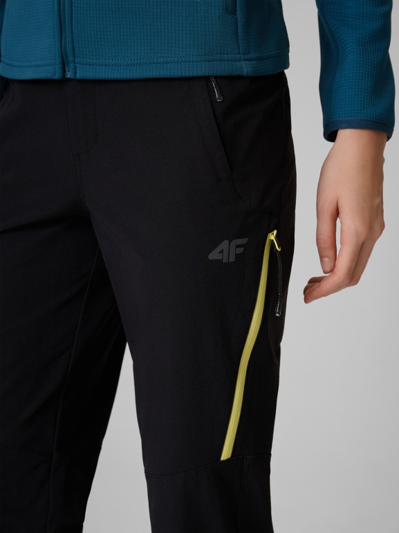 Damskie spodnie trekkingowe 4F 4FWSS26TFTRF1347 - czarne