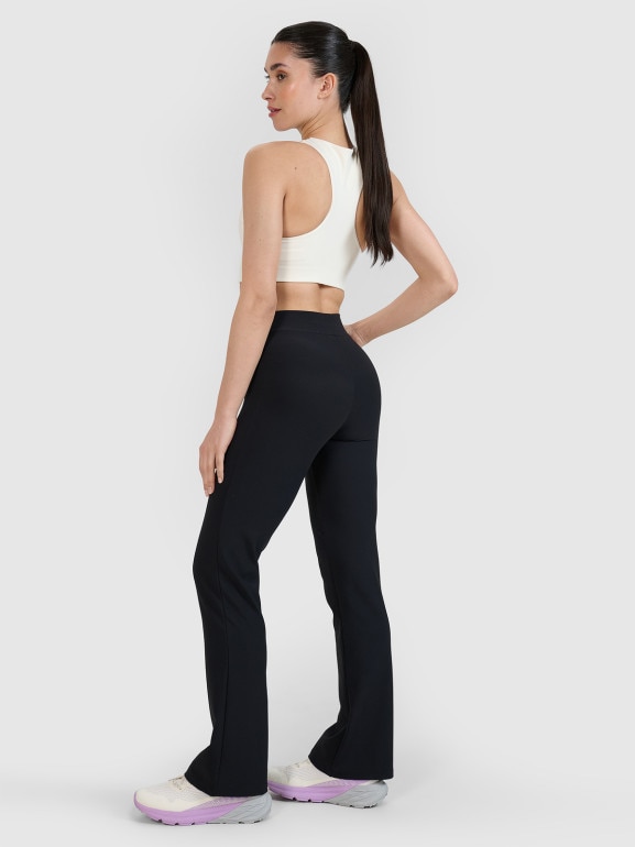 Damskie spodnie treningowe 4F 4FRSS25TFTRF1037 - czarne