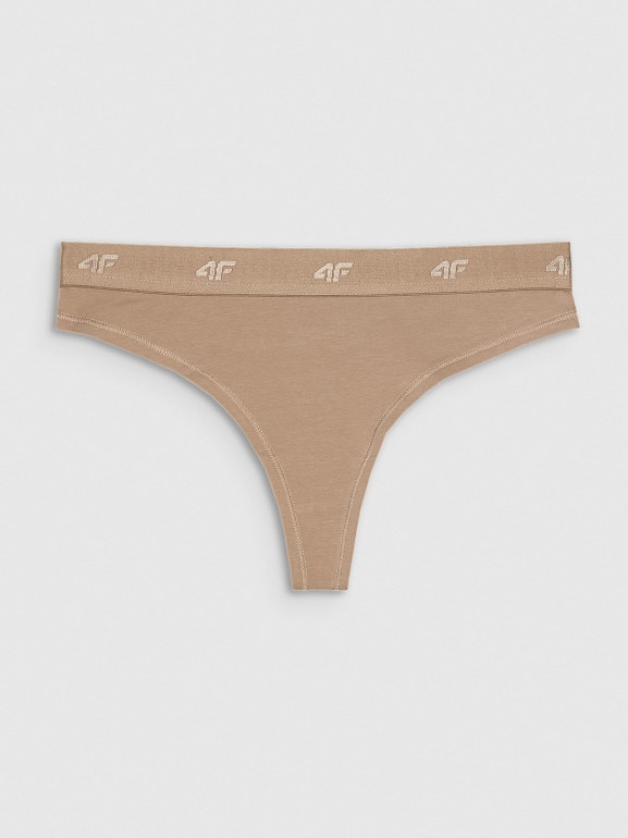 Damskie stringi (2-pack) 4F 4FWMM00UPTSF031 - multikolor