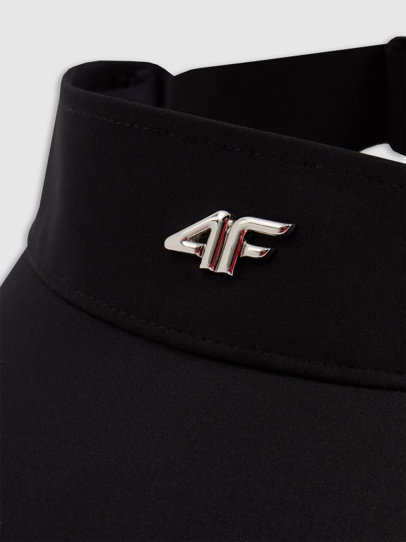 Daszek sportowy uniseks 4F 4FRSS26ACABU642 - czarny