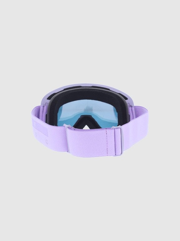 Gogle narciarskie z multibarwną powłoką uniseks 4F 4FWMM00AGOGU065 - fioletowe