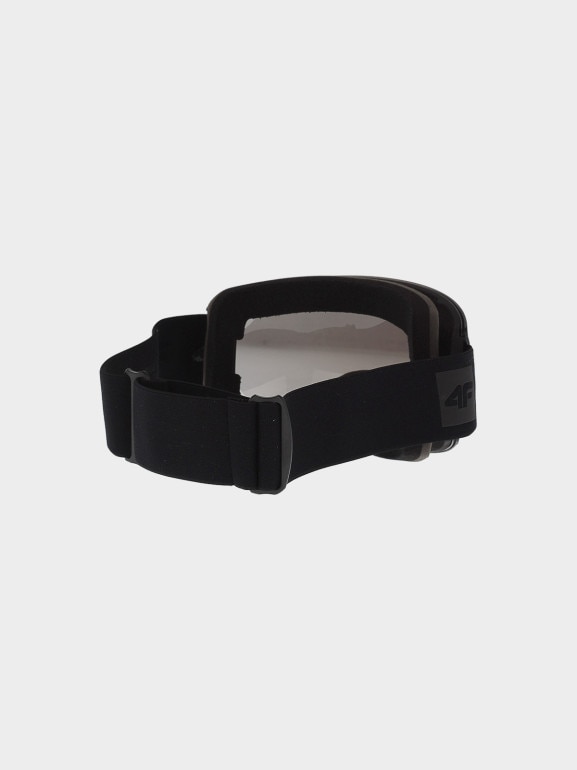 Gogle narciarskie z powłoką lustrzaną uniseks 4F 4FWMM00AGOGU063 - czarne