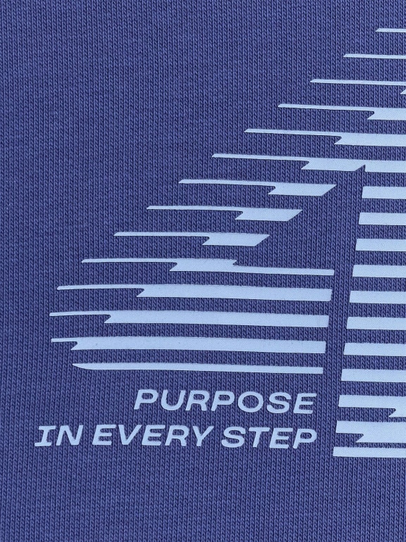 Chłopięca bluza nierozpinana z kapturem 4F 4FJRAW25TSWSM2414 - granatowa