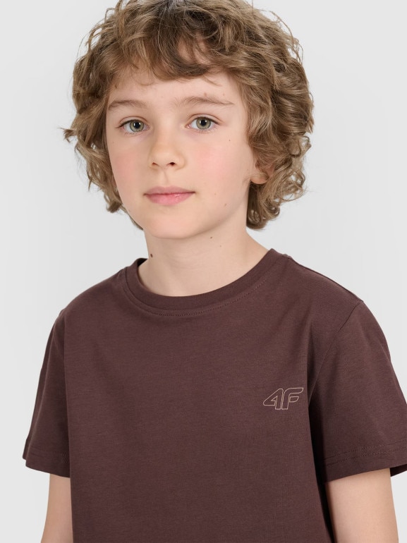 Dziecięcy t-shirt (2-pack) 4F 4FJRAW25TTSHU3157 - multikolor