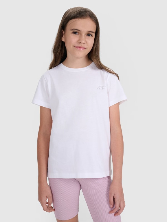 Dziecięcy t-shirt (2-pack) 4F 4FJRAW25TTSHU3157 - multikolor