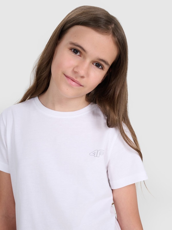 Dziecięcy t-shirt (2-pack) 4F 4FJRAW25TTSHU3157 - multikolor