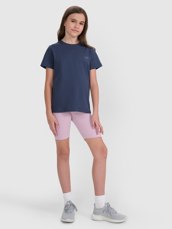 Dziecięcy t-shirt (2-pack) 4F 4FJRAW25TTSHU3157 - multikolor