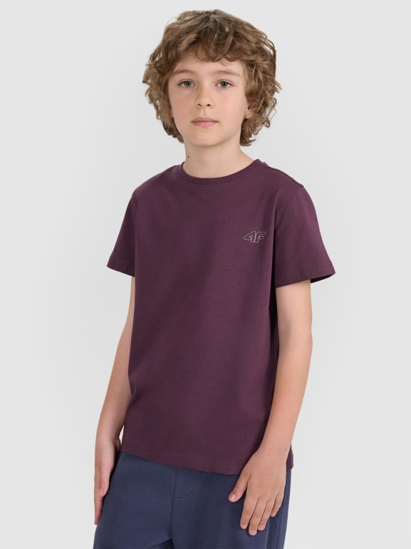 Dziecięcy t-shirt (2-pack) 4F 4FJRAW25TTSHU3157 - multikolor