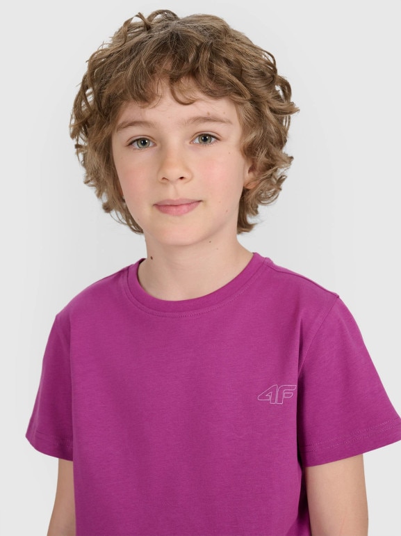 Dziecięcy t-shirt (2-pack) 4F 4FJRAW25TTSHU3157 - multikolor