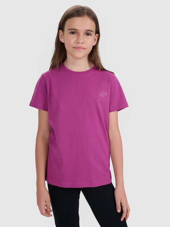 Dziecięcy t-shirt (2-pack) 4F 4FJRAW25TTSHU3157 - multikolor