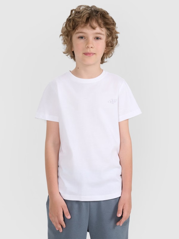 Dziecięcy t-shirt (2-pack) 4F 4FJRAW25TTSHU3157 - multikolor
