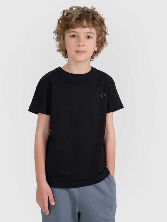 Dziecięcy t-shirt (2-pack) 4F 4FJRAW25TTSHU3157 - multikolor