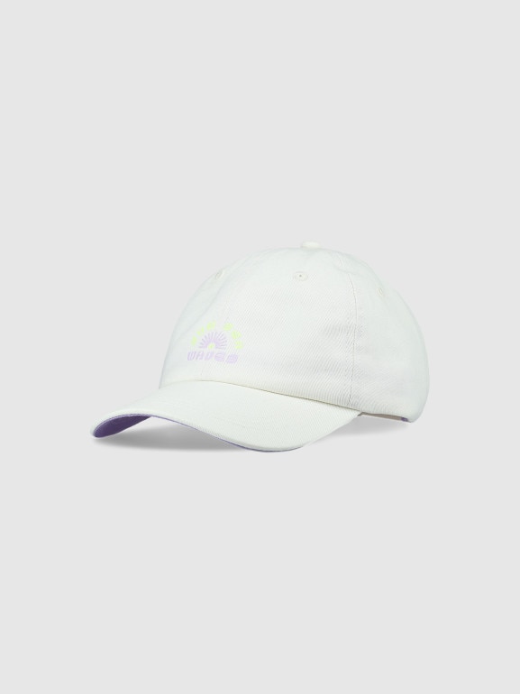 Dziewczęca czapka z daszkiem 4F 4FJRSS25ACABF476 - biała