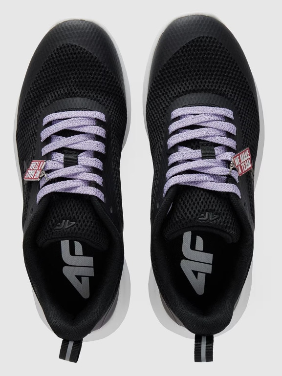 Dziecięce buty sportowe 4F 4FJRSS25FSPOF192 - czarne