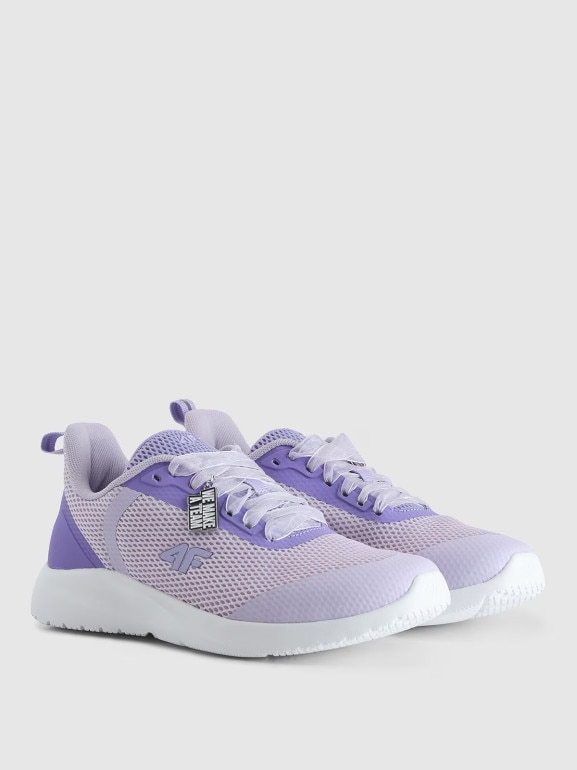 Dziecięce buty sportowe 4F 4FJRSS25FSPOF192 - fioletowe