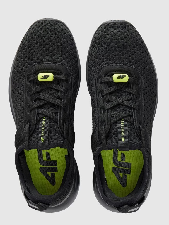 Dziecięce buty sportowe 4F 4FJRSS25FSPOM181 - czarne