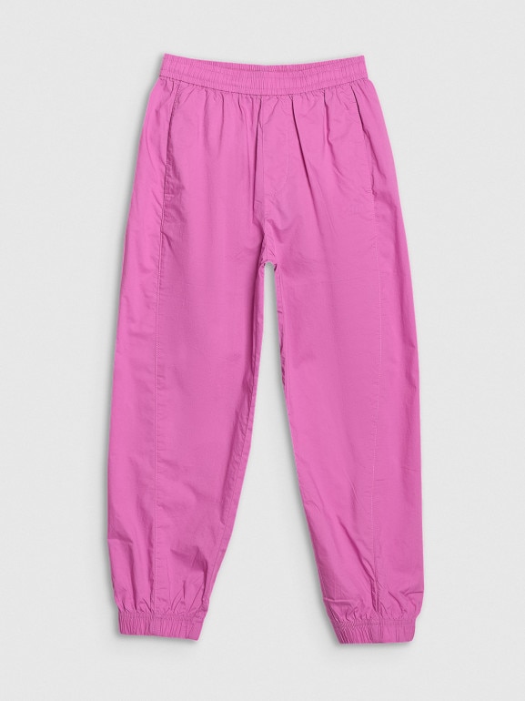 Dziewczęca spodnie dresowe joggery 4F 4FJRSS25TTROF1465 - różowe