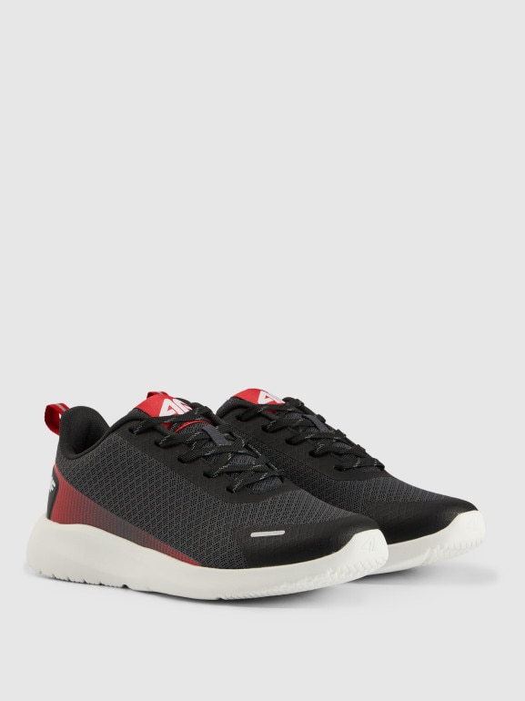 Chłopięce buty sportowe VELOSPEED 4F 4FJRSS26FSPOM244 - szare