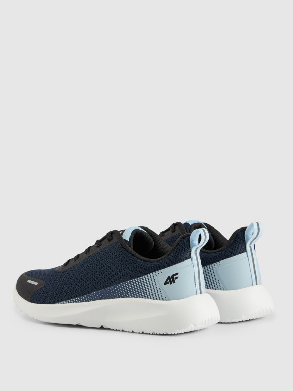Chłopięce buty sportowe VELOSPEED 4F 4FJRSS26FSPOM244 - granatowe