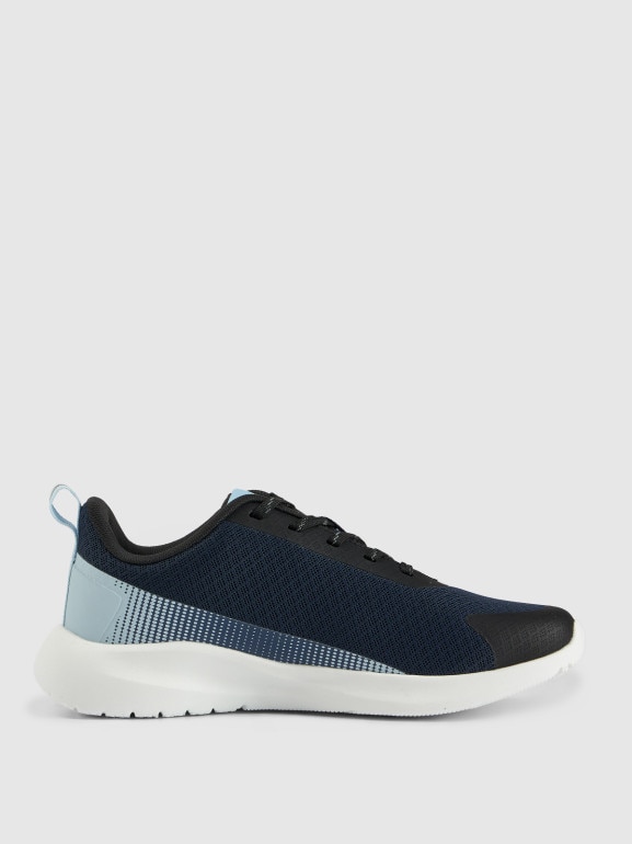 Chłopięce buty sportowe VELOSPEED 4F 4FJRSS26FSPOM244 - granatowe