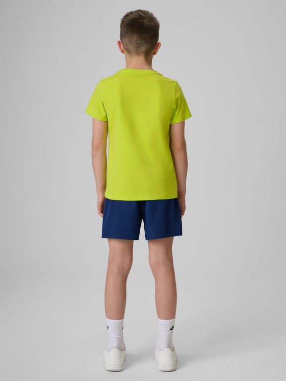 Chłopięce spodenki plażowe 4F 4FJRSS26UBDSM217 - granatowe