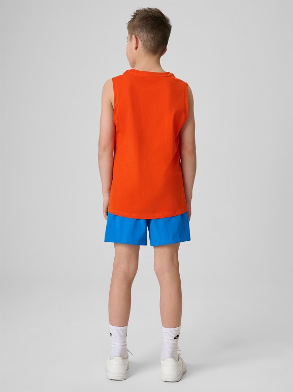 Chłopięce spodenki plażowe 4F 4FJRSS26UBDSM217 - niebieskie