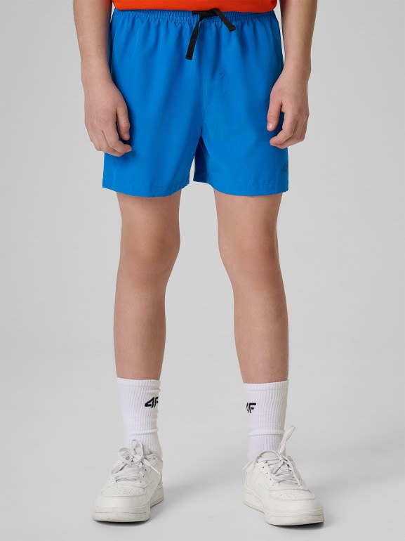 Chłopięce spodenki plażowe 4F 4FJRSS26UBDSM217 - niebieskie