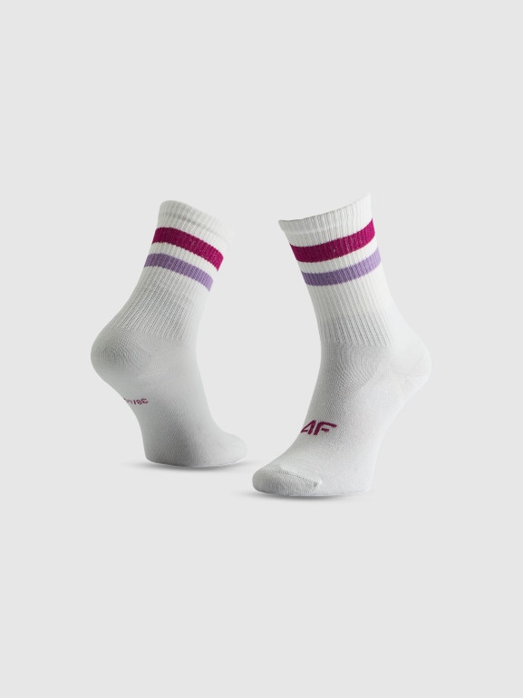 Dziewczęce skarpetki (2-pack) 4F 4FJRSS26USOCF666 - multikolor