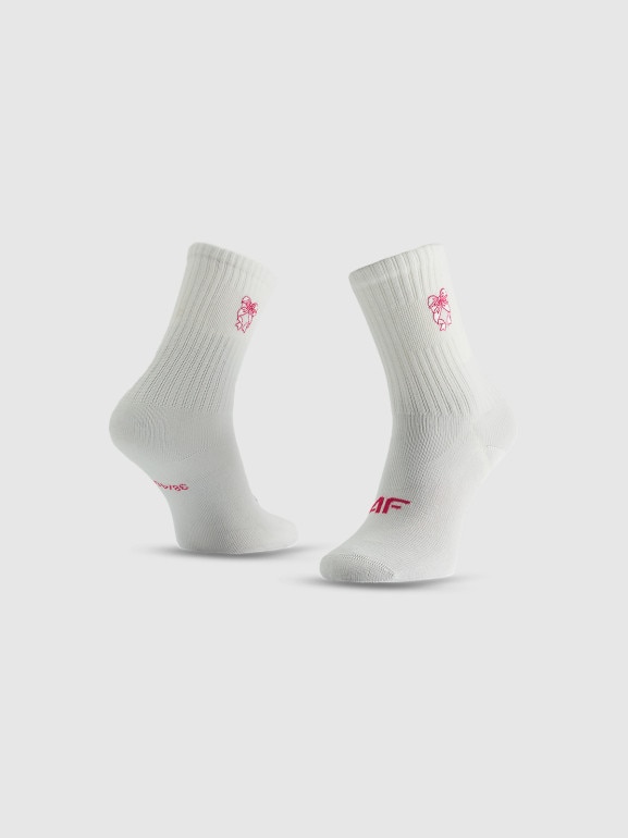 Dziewczęce skarpetki (2-pack) 4F 4FJRSS26USOCF668 - multikolor