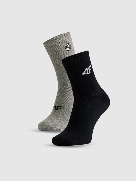 Chłopięce skarpetki (2-pack) 4F 4FJRSS26USOCM695 - multikolor