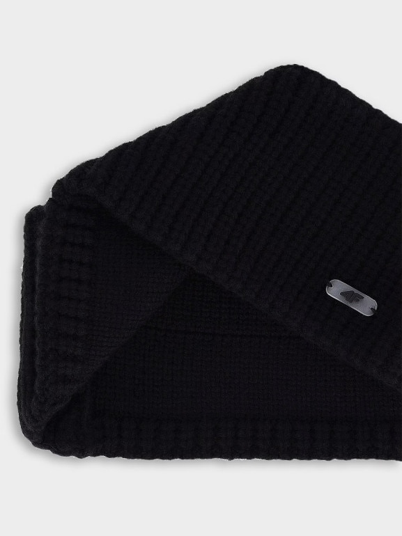 Dziewczęca opaska na głowę 4F 4FJWAW25ABANF115 - czarna