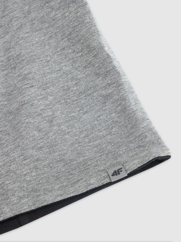Dziecięca czapka beanie dwustronna 4F 4FJWAW25ACAPU603 - szara