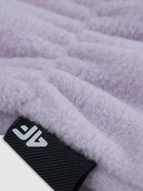 Dziecięce rękawiczki polarowe 4F 4FJWAW25AGLOU156 - fioletowe