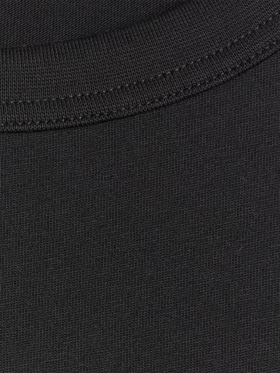 Chłopięcy t-shirt oversize 4F 4FJWAW25TTSHM2411 - czarny