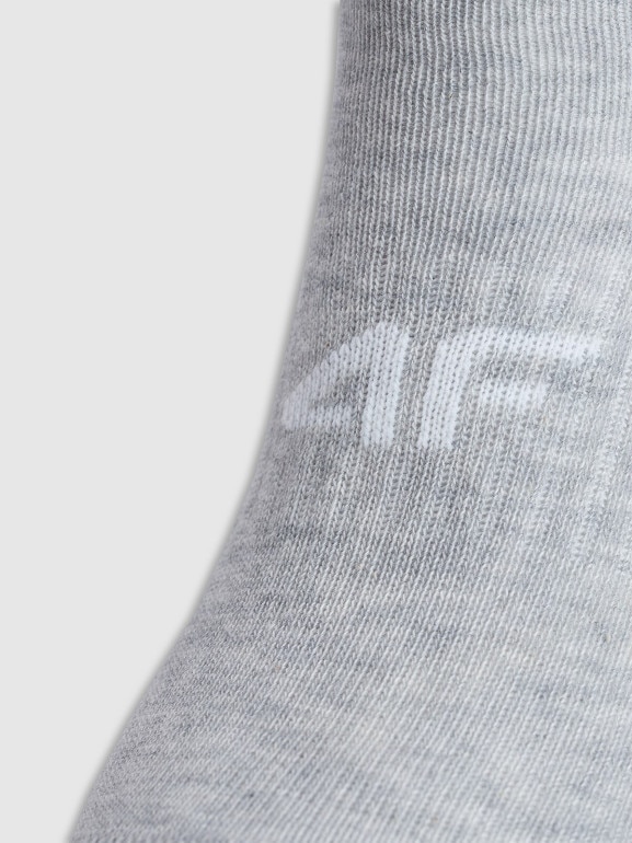 Chłopięce skarpetki za kostkę (3-pack) 4F 4FJWMM00USOCM499 - multikolor