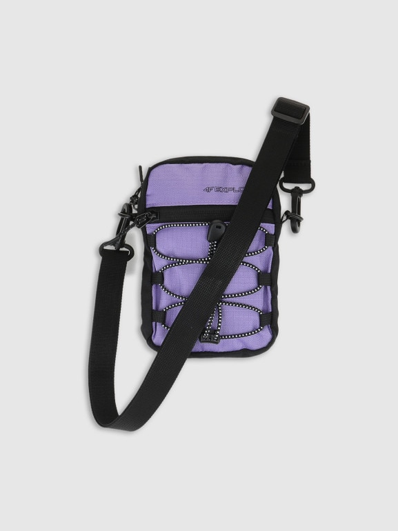 Dziecięca saszetka na ramię 4F 4FJWSS25APOUU067 - fioletowa
