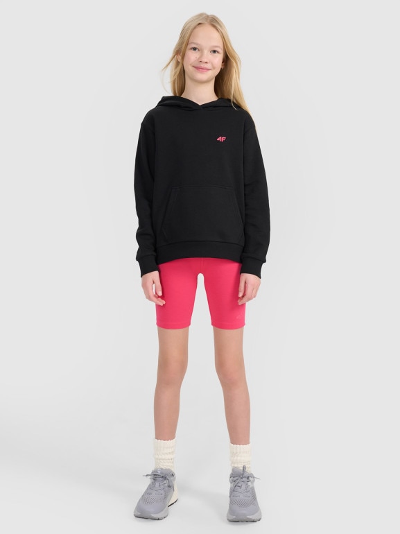 Dziewczęce kolarki treningowe 4F 4FFJWSS25TSTIF014 - różowe