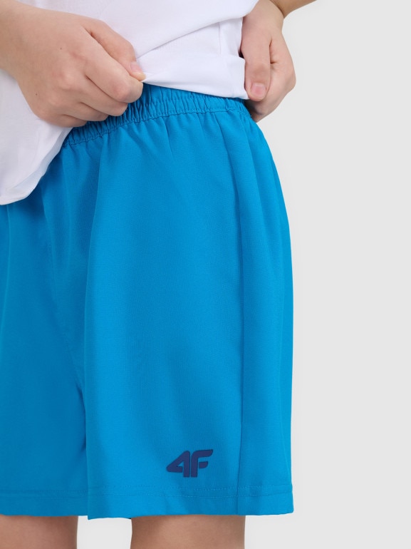 Chłopięce spodenki plażowe 4F 4FJWSS25UBDSM159 - niebieskie
