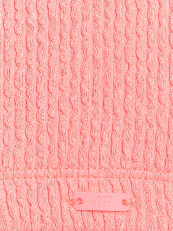 Dziewczęcy kostium kąpielowy dwuczęściowy 4F 4FJWSS25UBKSF047 - różowy