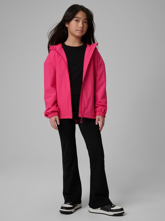 Dziewczęca kurtka przejściowa 4F 4FJWSS26TTJAU1096 -różowa