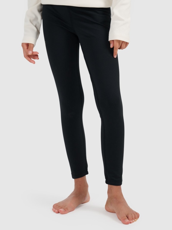 Bielizna termiczna ocieplana (dół) 4F 4FJRAW25UBRUU116 - czarna