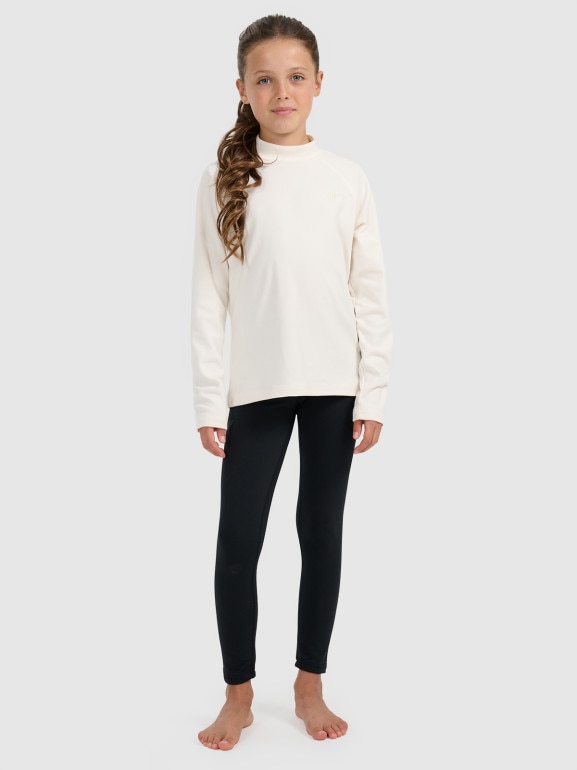 Bielizna termiczna ocieplana (dół) 4F 4FJRAW25UBRUU116 - czarna