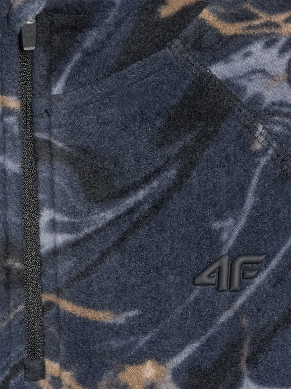 Chłopięca bielizna polarowa (góra) 4F 4FJRAW25UFLEM073 - multikolor