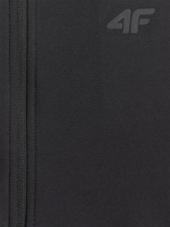 Chłopięca bluza treningowa 4F 4FJRSS26TFSWM0991 - czarna