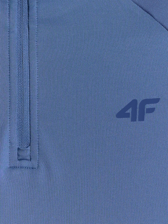 Chłopięca bluza treningowa 4F 4FJWSS26TFSWM689 - granatowa