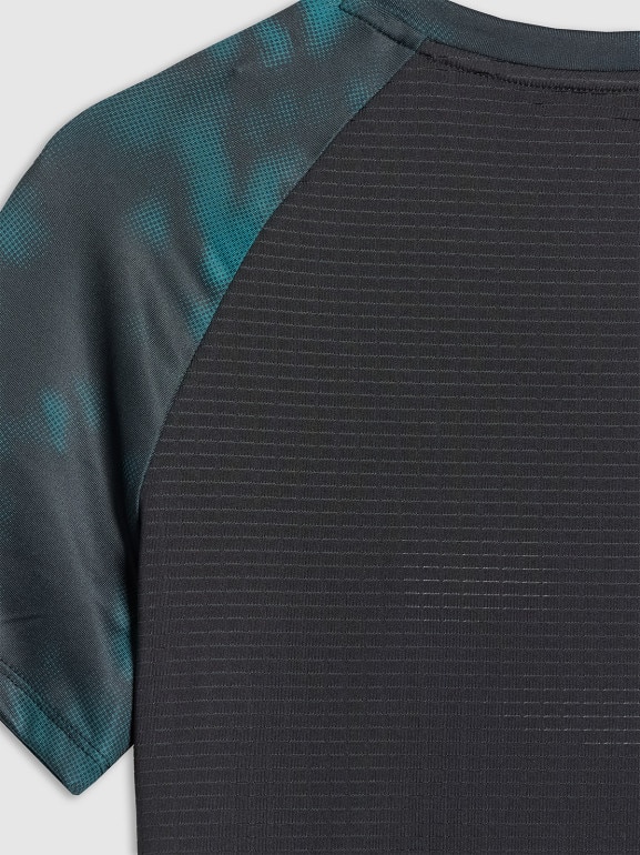 Chłopięca koszulka treningowa 4F 4FJRSS26TFTSM2389 - multikolor