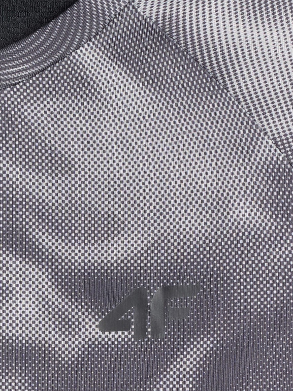 Chłopięca koszulka treningowa 4F 4FJWSS26TFTSM1971 - szara